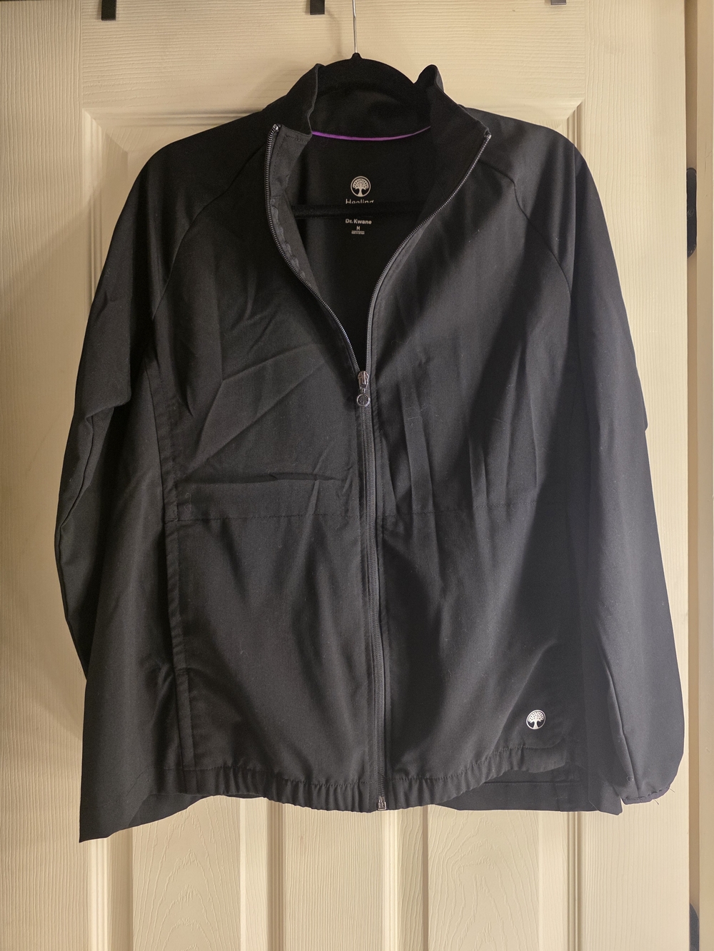 healing hands Black Lightweight Utility Jacket